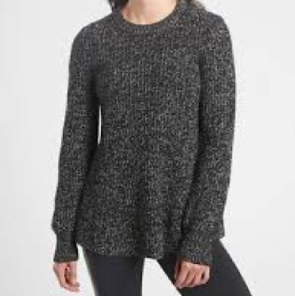 Athleta Sierra Crew Wool Blend Sweater NWT